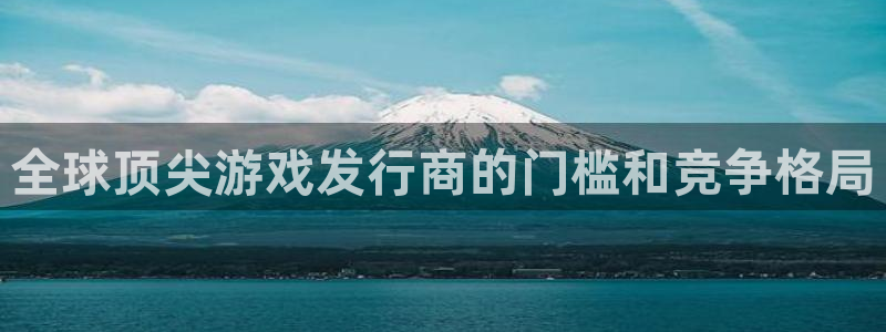 usdt trc20查询：全球顶尖游戏发行商的门槛和竞争格局